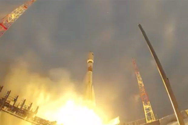 Vệ tinh quân sự Nga được phóng lên vũ trụ năm ngoái.