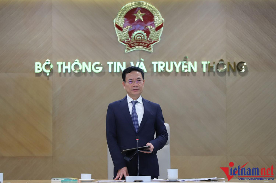 Bộ trưởng Nguyễn Mạnh Hùng phát biểu tại hội nghị triển khai công tác cán bộ Bộ trưởng Nguyễn Mạnh Hùng phát biểu tại hội nghị triển khai công tác cán bộ