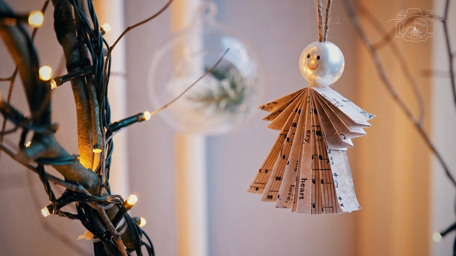 Trang trí Giáng sinh độc đáo bằng những món đồ giá 0 đồng ảnh 5