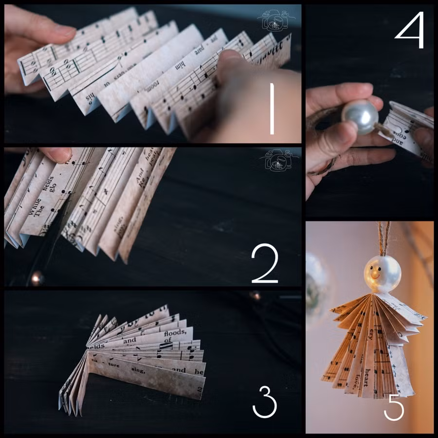 Trang trí Giáng sinh độc đáo bằng những món đồ giá 0 đồng ảnh 6