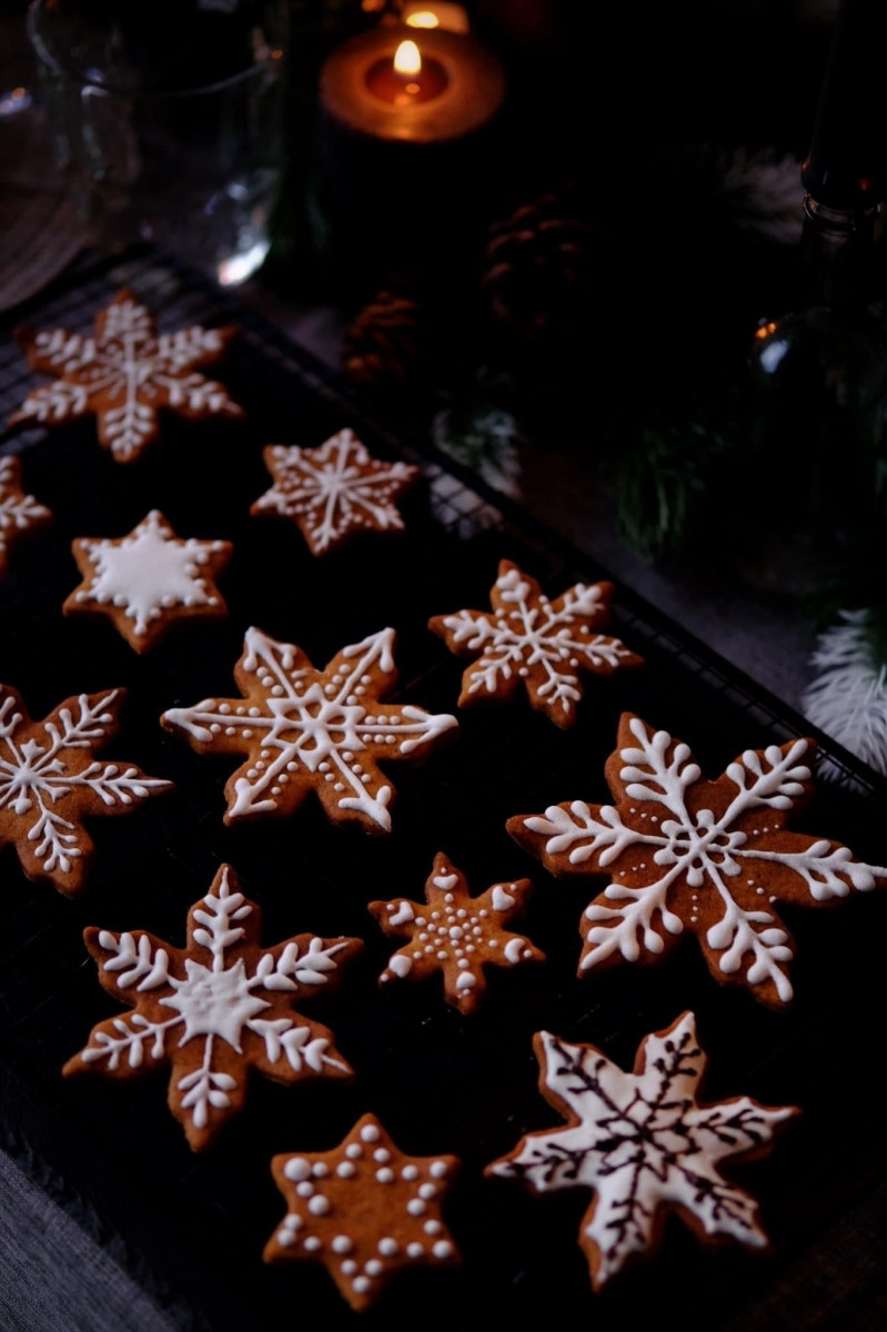 Một ít bánh Giáng sinh.