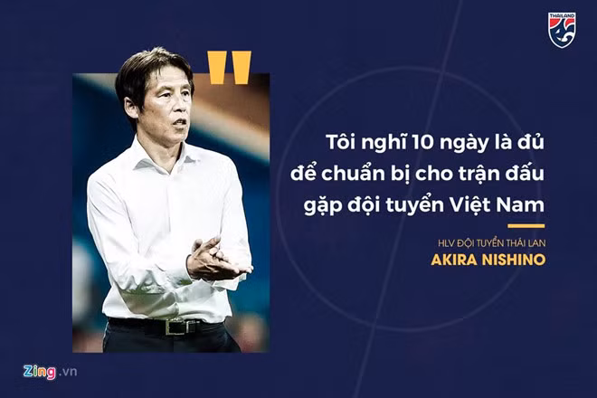 HLV Nishino có tuyên bố rất táo bạo