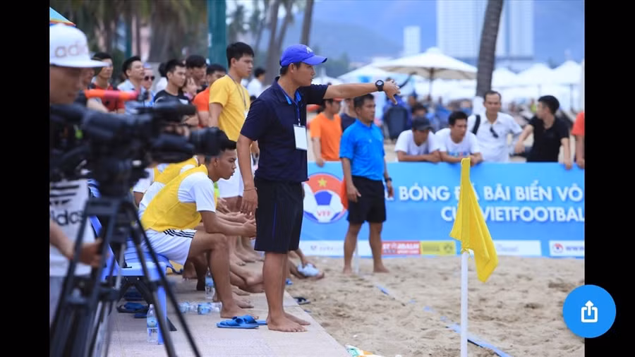 HLV Mai Văn Đức của Đà Nẵng. Ảnh: L.N