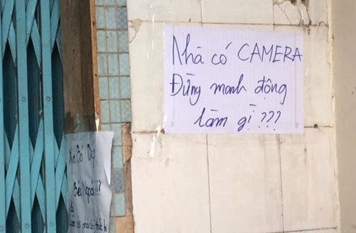 Lời nhắn từ chủ nhà ‘có tâm’. Lời nhắn từ chủ nhà ‘có tâm’.