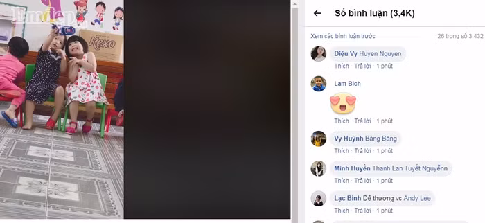 Cười ngất với clip 2 cô bé đáng yêu cầm dép selfie vì tưởng tượng thành smartphone 