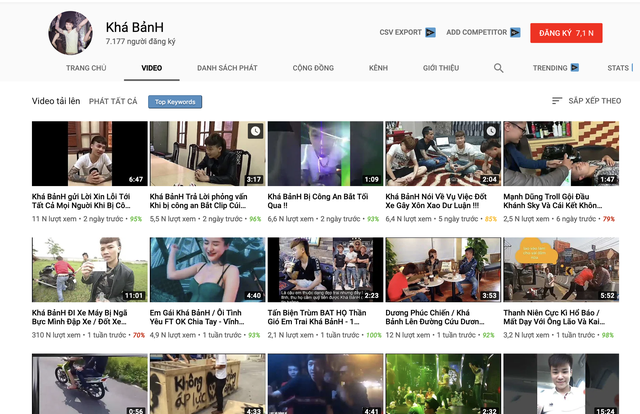 Kênh Khá Bảnh tái xuất hàng loạt, Youtube bất lực? - 1 Kênh Khá Bảnh tái xuất hàng loạt, Youtube bất lực? - 1