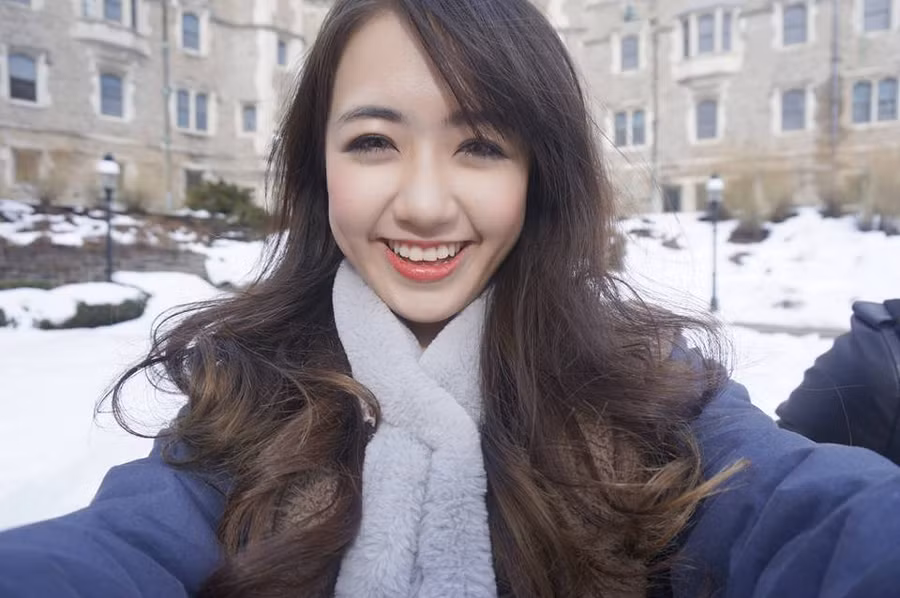 Không cần mặt V-line, cô nàng mặt tròn cằm vuông này vẫn "cưa đổ" cộng đồng mạng