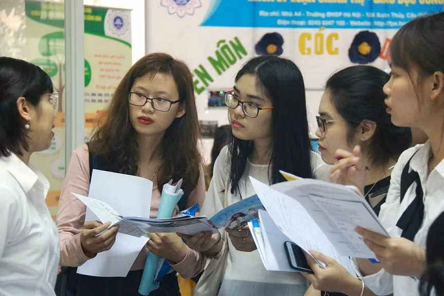 SV tìm kiếm cơ hội việc làm. Ảnh minh họa