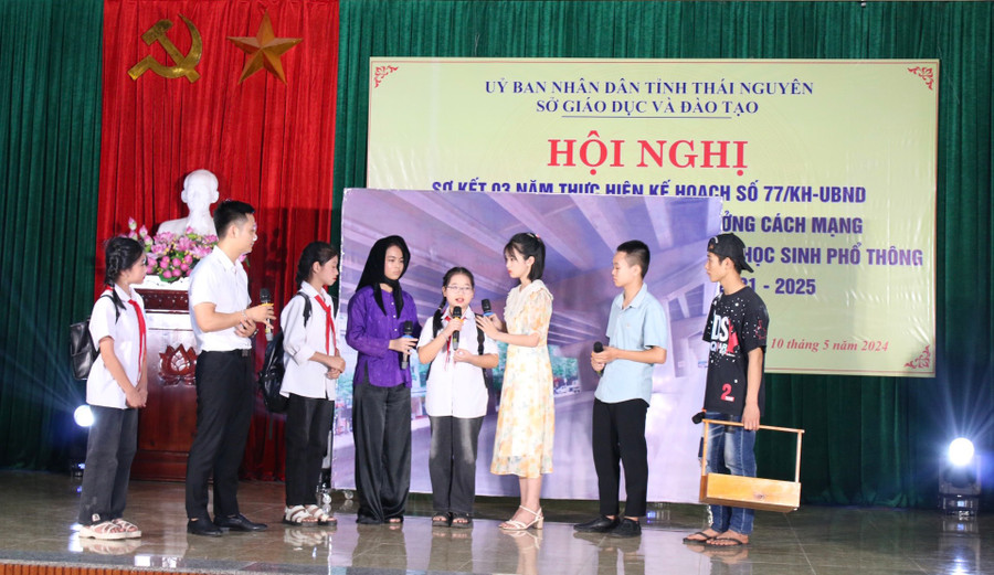 Tiểu phẩm về giáo dục đạo đức lối sống, văn hóa ứng xử trong gia đình và trường học của Phòng GDĐT huyện Đại Từ.