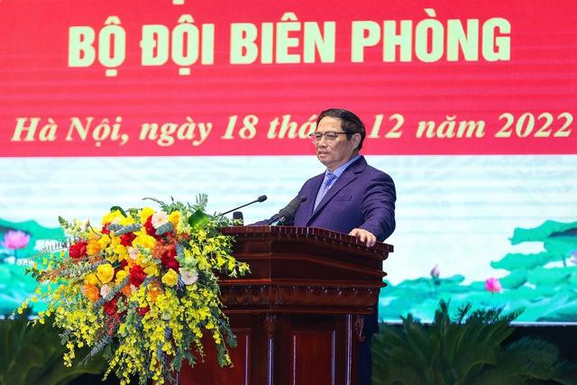 Thủ tướng nêu rõ, sự ổn định của biên giới quốc gia, chủ quyền lãnh thổ có ý nghĩa đặc biệt quan trọng trong phát triển kinh tế-xã hội, củng cố quốc phòng, an ninh của đất nước - Ảnh: VGP/Nhật Bắc Thủ tướng nêu rõ, sự ổn định của biên giới quốc gia, chủ quyền lãnh thổ có ý nghĩa đặc biệt quan trọng trong phát triển kinh tế-xã hội, củng cố quốc phòng, an ninh của đất nước - Ảnh: VGP/Nhật Bắc