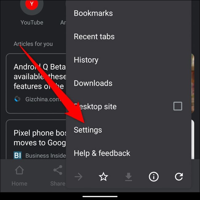 Cách xem lại mật khẩu đã lưu trên Chrome dành cho Android