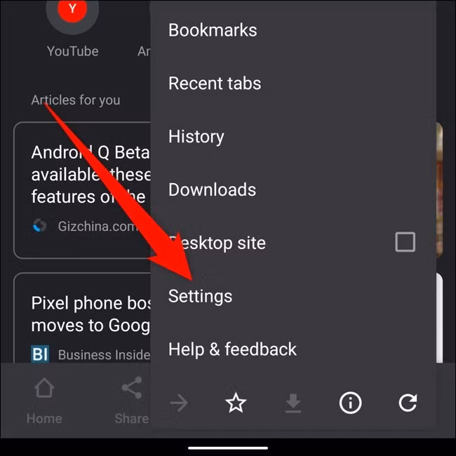 Cách xem lại mật khẩu đã lưu trên Chrome dành cho Android