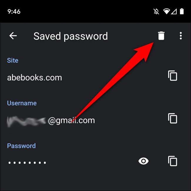 Cách xem lại mật khẩu đã lưu trên Chrome dành cho Android
