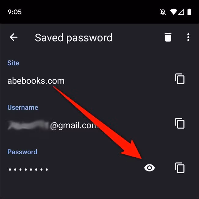 Cách xem lại mật khẩu đã lưu trên Chrome dành cho Android