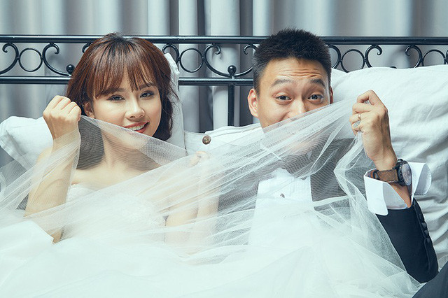 Bộ ảnh cưới “lầy lội” của cặp đôi nhạc chế ảnh 5 Trước đây, Nhật Anh từng thổ lộ anh thấy áy náy với bạn gái vì quá bận
