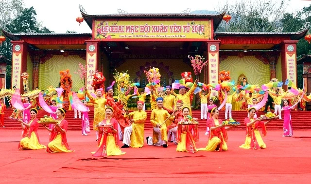 Tăng cường quản lý và tổ chức lễ hội năm 2018 và Tết Nguyên đán Mậu Tuất được an toàn, tiết kiệm. Ảnh minh họa.