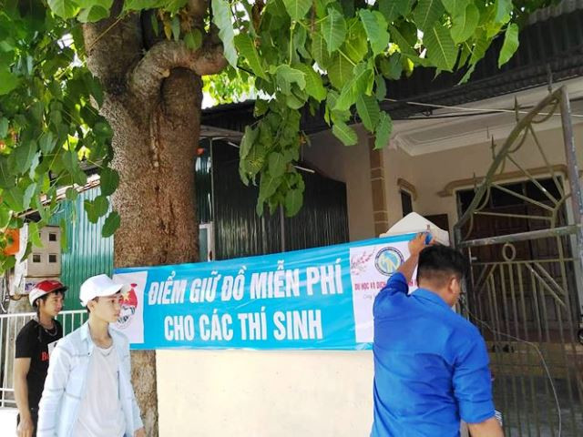 Điểm giữ đồ miễn phí