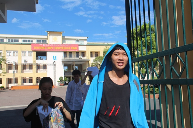 Ngày thi thứ 2 tại điểm thi Hà Tĩnh diễn ra tốt đẹp