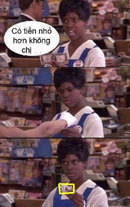 Tiền thì chị không thiếu. Tiền thì chị không thiếu.