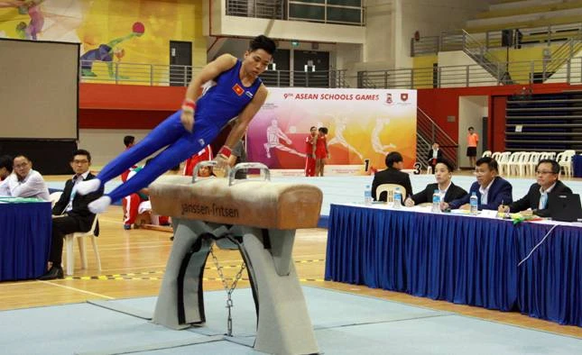 9th ASEAN Schools Games: Xuất sắc các vận động viên thể dục