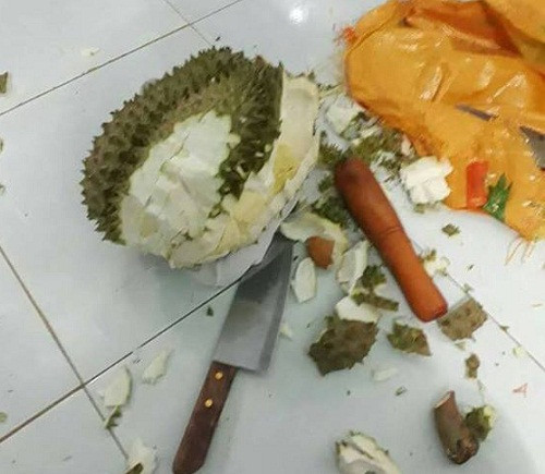 Cách bổ sầu riêng đúng chuẩn. Cách bổ sầu riêng đúng chuẩn.