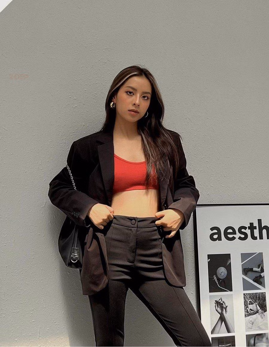 Gia Hân sở hữu vẻ đẹp lai xinh xắn