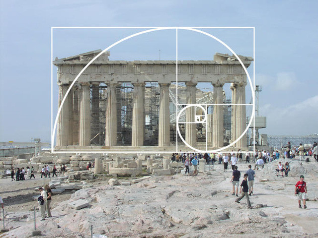 Bí ẩn về dãy Fibonacci và tỉ lệ vàng “thần thánh” trong vạn vật ảnh 10 Ngôi đền parthenon