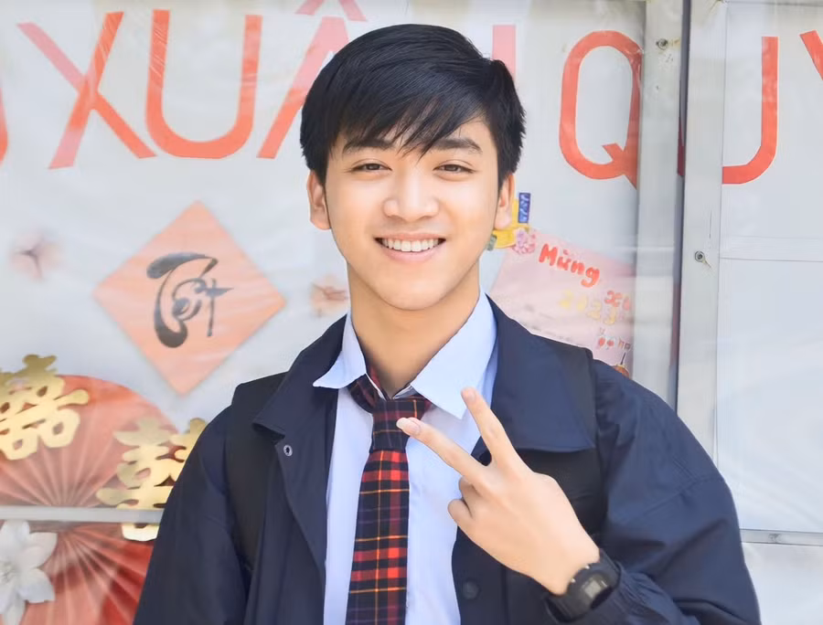 Vi Thái Nhật Hoàng - Thủ khoa khối D của tỉnh Thừa Thiên - Huế trong Kỳ thi THPT 2023.