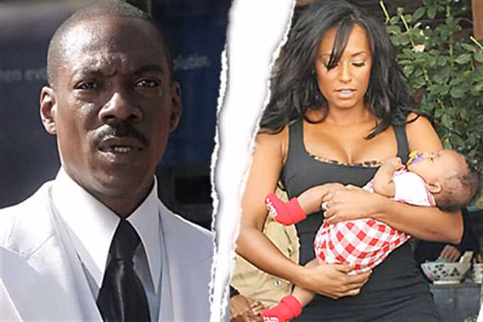 Năm 2007, ca sĩ Mel B của nhóm Spice Girls tiết lộ cô đang mang trong mình giọt máu của danh hài Eddie Murphy sau cuộc tình ngắn ngủi của họ. Eddie một mực bác bỏ nhưng cuối cùng anh không thể không nhận con trước bằng chứng là kết quả xét nghiệm ADN. Eddie Murphy sau đó đã trợ cấp tiền nuôi con cho bé Angel. Danh hài hiện có tất cả 9 người con từ rất nhiều mối tình khác nhau.