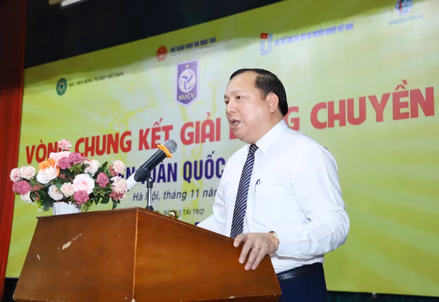 TS Vũ Ngọc Huyên – Phó Giám đốc Học viện Nông nghiệp Việt Nam.
