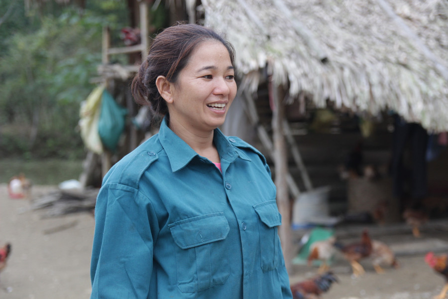 Chị Pay Thị Huyền, trú tại bản Bón, xã Yên Na, huyện Tương Dương, Nghệ An Chị Pay Thị Huyền, trú tại bản Bón, xã Yên Na, huyện Tương Dương, Nghệ An