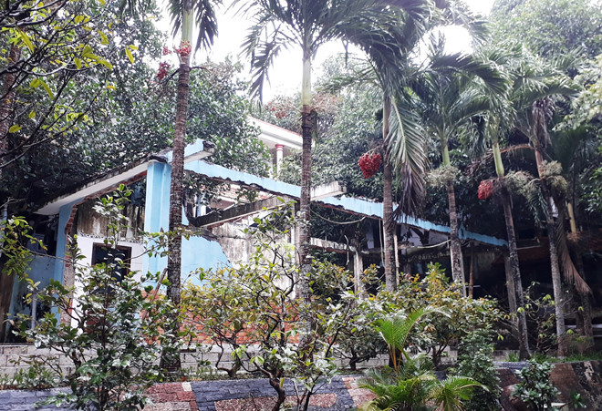Tháo dỡ triệt để biệt phủ trăm tỉ của “đại gia” vàng Phước Minh ở Hải Vân ảnh 1 Các hạng mục xây dựng trái phép công trình biệt phủ của