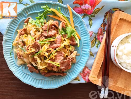 Món ăn, dưa cải chua, cá chép, sườn xào, mực tươi,