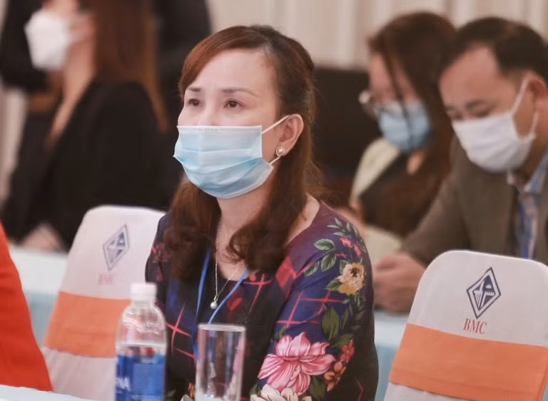 Bà Đặng Thị Quỳnh Diệp - Giám đốc Sở GD&amp;ĐT Hà Tĩnh.