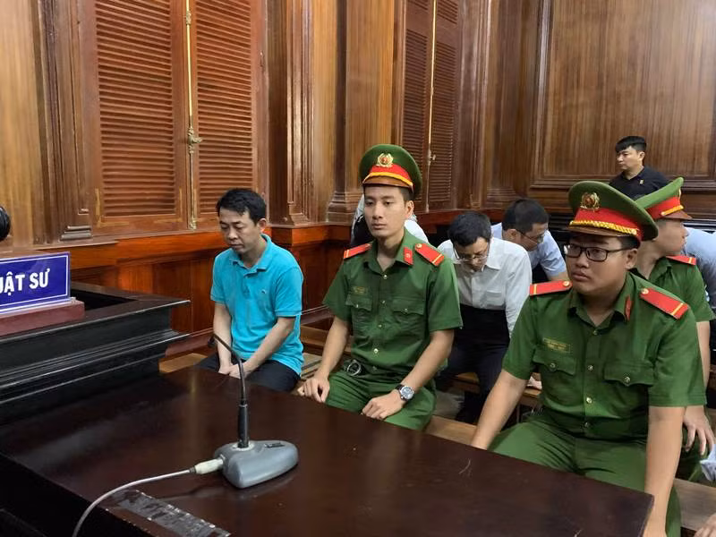 Một góc phiên tòa sáng 30/9