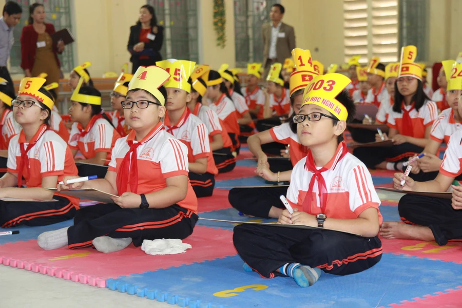 “Giao lưu học sinh tiểu học” TP Vinh, Nghệ An