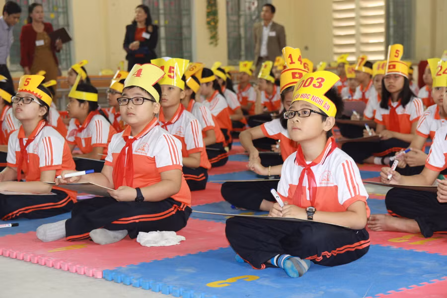 “Giao lưu học sinh tiểu học” TP Vinh, Nghệ An