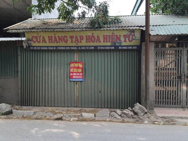 Vì quá nhiều bụi, cửa hàng đành đóng cửa, sang nhượng lại Vì quá nhiều bụi, cửa hàng đành đóng cửa, sang nhượng lại