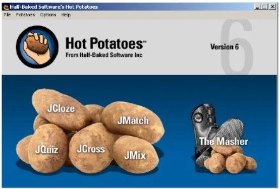 Phần mền Hot potatoes – công cụ hỗ trợ soạn giảng chuẩn Elearning miễn phí