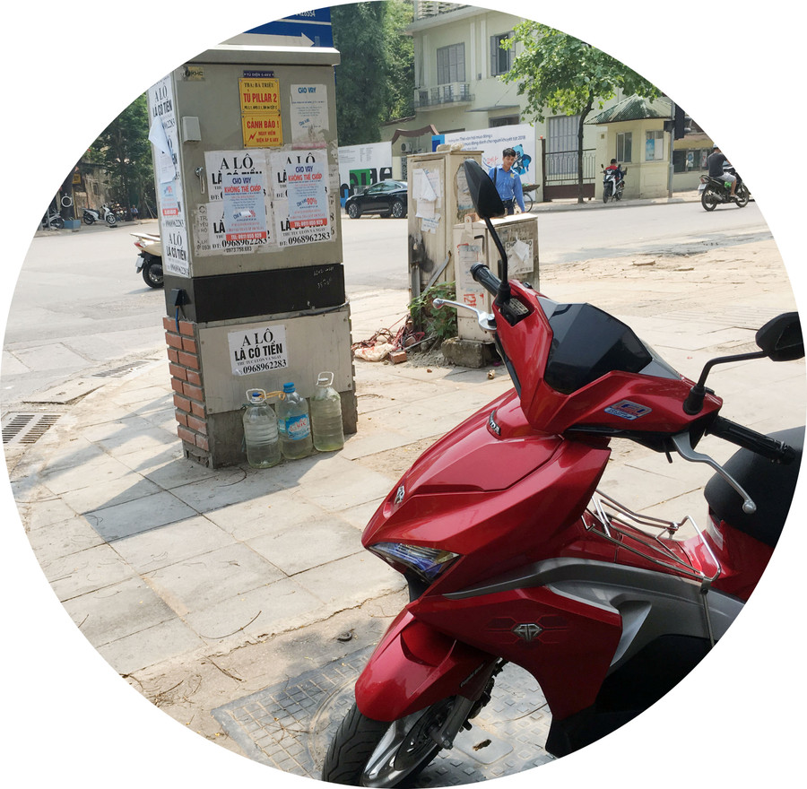 Làm bẩn diện mạo đô thị