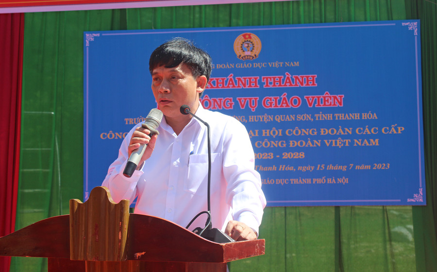 Ông Hà Xuân Thành - Phó Bí thư Thường trực huyện Quan Sơn (Thanh Hóa). Ảnh: LT.