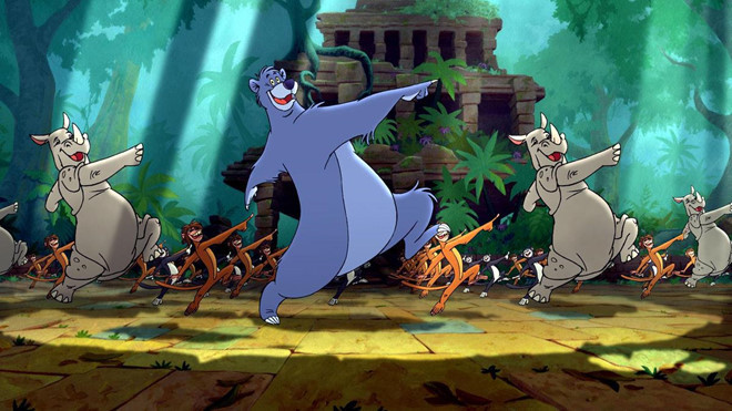 The Jungle Book 2 (2003): Bộ phim hoạt hình Chú bé rừng xanh ra đời năm 1967, và mới đây còn có hai phiên bản live-action (người đóng) khác nhau do lần lượt Disney và Warner Bros. thực hiện. Tuy nhiên, với nguyên tác, khán giả từng được thưởng thức phần hậu truyện vào năm 2003, tức cách tới 36 năm. Song,The Jungle Book 2 hoàn toàn đi xa nguyên tác của Rudyard Kipling, và lặp lại nhàm chán những gì diễn ra ở phần đầu. Bản thân bộ phim chỉ được phát hành qua định dạng băng đĩa, dù có nhiều ngôi sao tham gia lồng tiếng như Haley Joel Osment, John Goodman, Phil Collins… 10 bo phim noi tieng mat toi 30 nam moi co phan hau truyen hinh anh 6