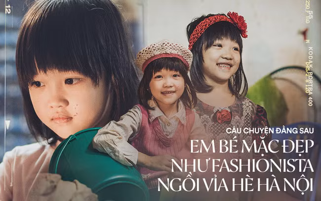 Gặp cô bé mặc đồ cũ chất như fashionista ở Hà Nội: Bé mơ làm người mẫu và thèm được đi học - Ảnh 2.