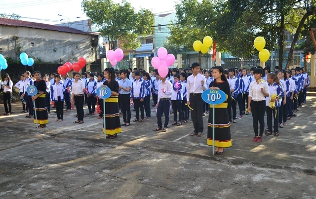  Các đơn vị cần rà soát lại tỷ lệ học sinh và số lớp để xác định số lượng tinh giản biên chế.