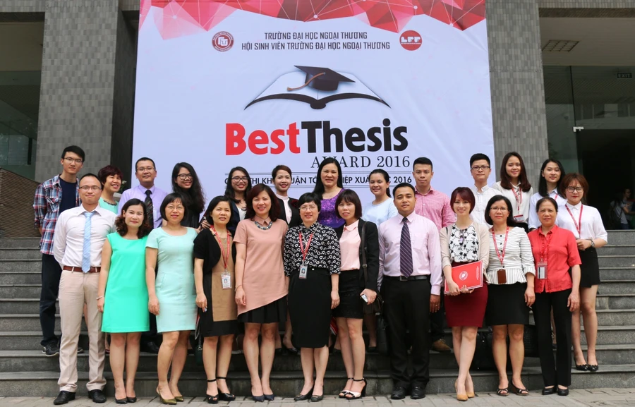 Cuộc thi Best Thesis Award 2016 đã chính thức được phát động vào sáng 26/4/2016