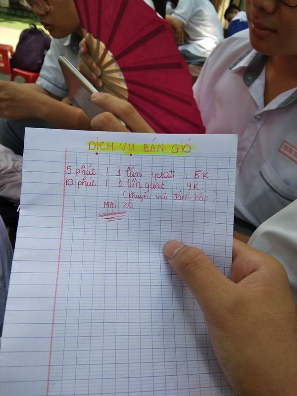 Ý tưởng làm giàu "bá đạo" mùa nắng nóng của học sinh ảnh 2