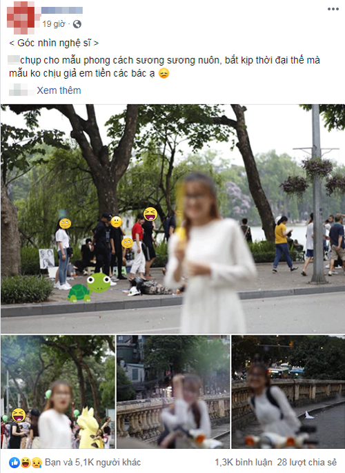 Chia sẻ về tai nạn nghề nghiệp nận được hàng nghìn lượt thích và bình luận.