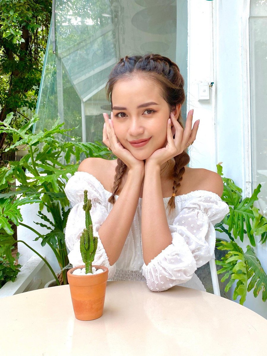 Người đẹp đến từ Tây Ninh đời thường cũng rất nhí nhảnh Người đẹp đến từ Tây Ninh đời thường cũng rất nhí nhảnh