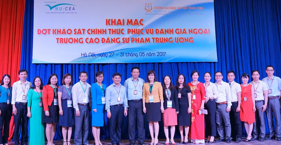 Đánh giá ngoài Trường Cao đẳng Sư phạm Trung ương