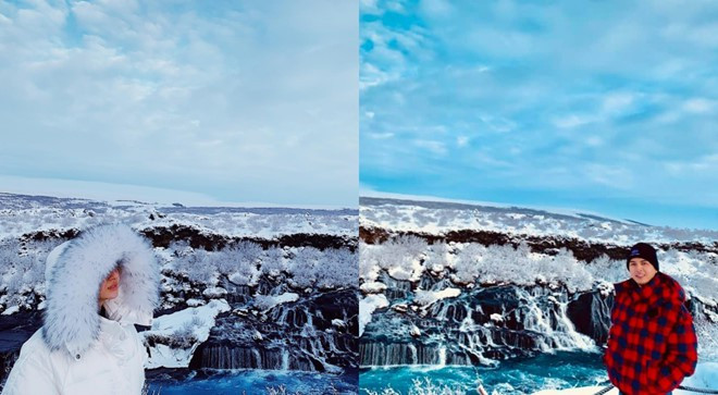 Fan hâm mộ còn tinh ý khi phát hiện cả 2 check-in cùng một địa điểm trong dịp Valentine.